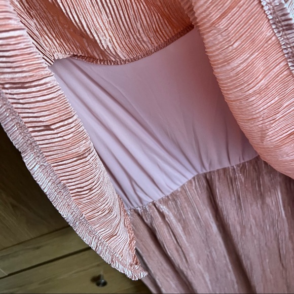 Brand New New York Collection Pink Quartz Shimmery Party Dress BNWT - Picture 8 of 10